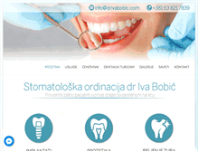 Tablet Screenshot of drivabobic.com